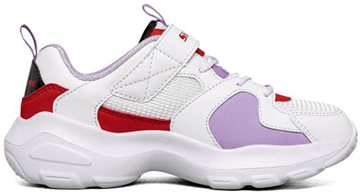 大童 Skechers D'lite Ultra 低筒老爹鞋 白紫 Order 大童 Skechers D'lite Ultra 低筒老爹鞋 白紫