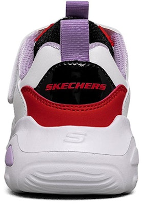 大童 Skechers D'lite Ultra 低筒老爹鞋 白紫 Shop 大童 Skechers D'lite Ultra 低筒老爹鞋 白紫