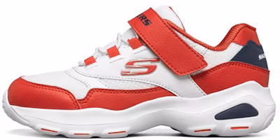 (Youth) Skechers D'Lites Ultra 'White Red' 660057L-WRNV (Youth) Skechers D'Lites Ultra 'White Red' 660057L-WRNV