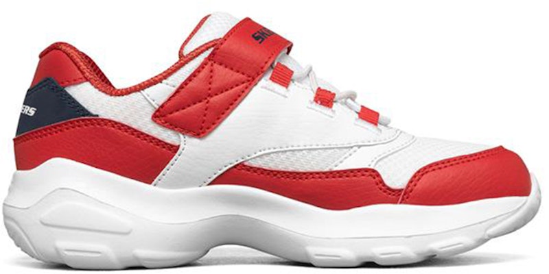 (Youth) Skechers D'Lites Ultra 'White Red' 660057L-WRNV Order (Youth) Skechers D'Lites Ultra 'White Red' 660057L-WRNV