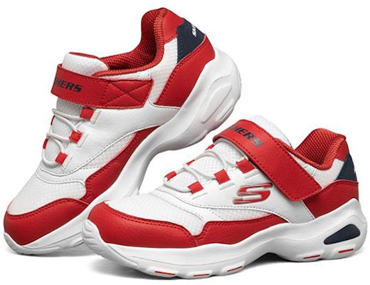 (Youth) Skechers D'Lites Ultra 'White Red' 660057L-WRNV Lookbook (Youth) Skechers D'Lites Ultra 'White Red' 660057L-WRNV