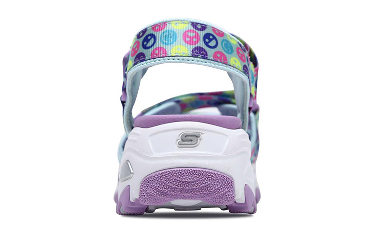 (Youth) Skechers D'Lites Velcro Sandal 'Green Multi' 圖 4