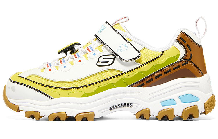(Youth) Skechers D'Lites x SpongeBob 317010L-WYL