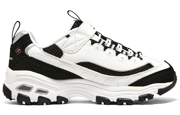 (Youth) Skechers DLITES 1.0 'Black White' 圖 2