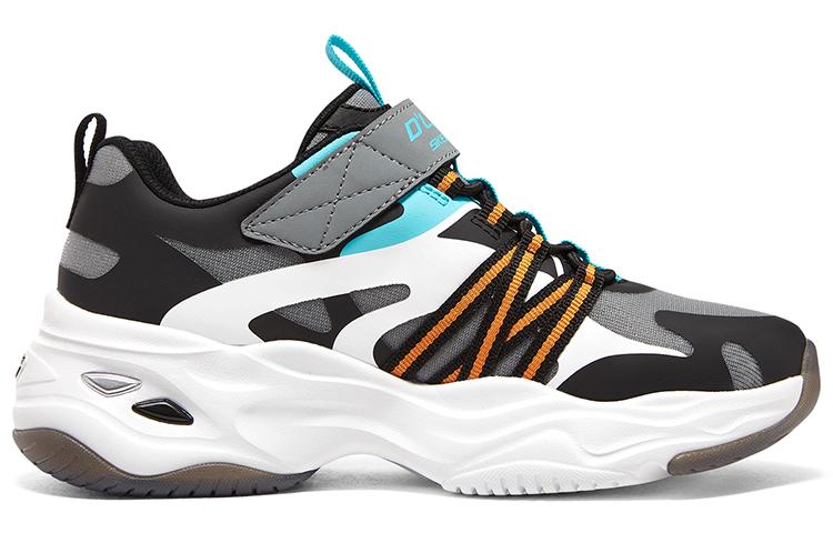 (Youth) Skechers DLITES 4.0 'Black Green White' 圖 2