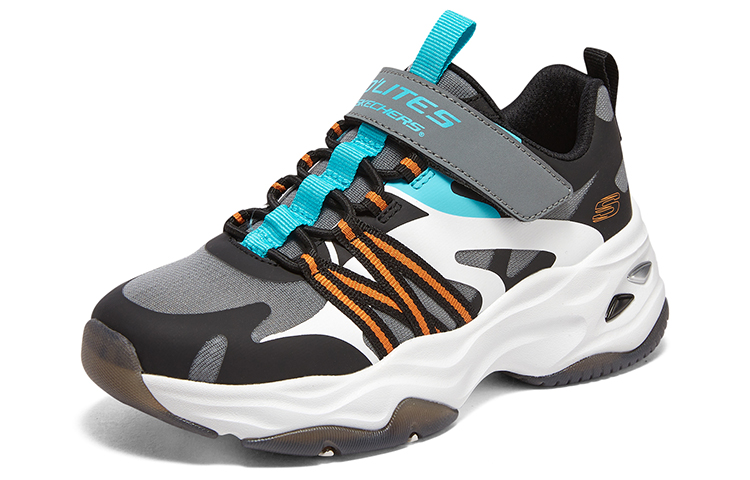 (Youth) Skechers DLITES 4.0 'Black Green White' 圖 3