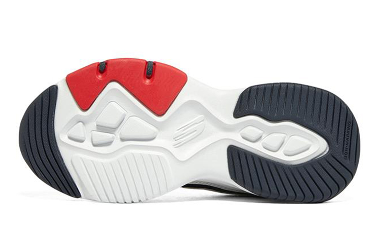 (Youth) Skechers DLites 4.0 'White Navy Blue Red' 圖 5