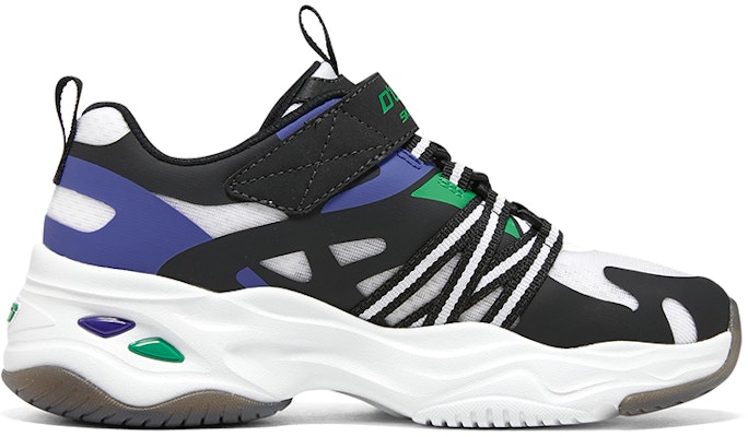 (Youth) Skechers DLITES 'Black Blue White' 405236L-BKMT Order (Youth) Skechers DLITES 'Black Blue White' 405236L-BKMT