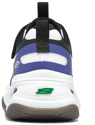 (Youth) Skechers DLITES 'Black Blue White' 405236L-BKMT Details for (Youth) Skechers DLITES 'Black Blue White' 405236L-BKMT