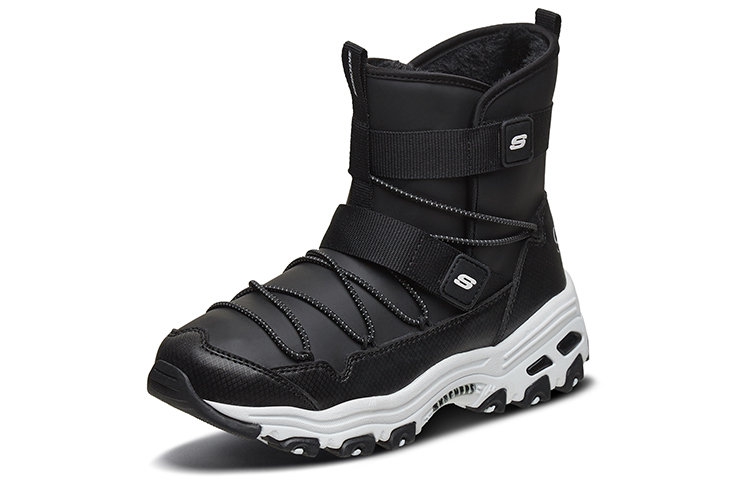 Lookbook (Youth) Skechers DLites Boots 'Black' 664097L-BLK