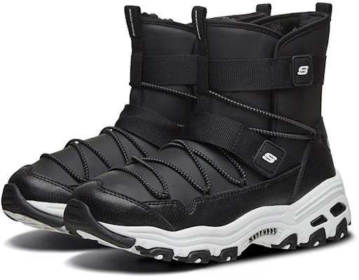 (Youth) Skechers DLites Boots 'Black' 664097L-BLK Shop (Youth) Skechers DLites Boots 'Black' 664097L-BLK