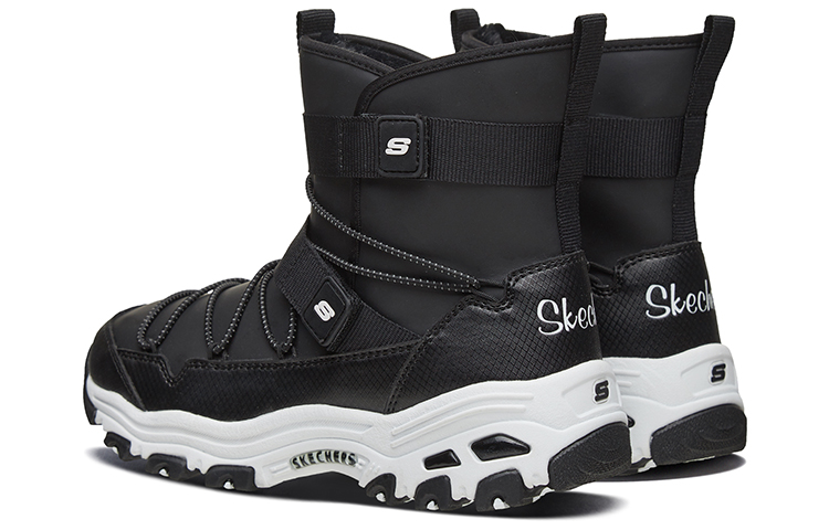 Purchase (Youth) Skechers DLites Boots 'Black' 664097L-BLK