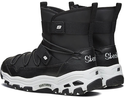 (Youth) Skechers DLites Boots 'Black' 664097L-BLK Purchase (Youth) Skechers DLites Boots 'Black' 664097L-BLK