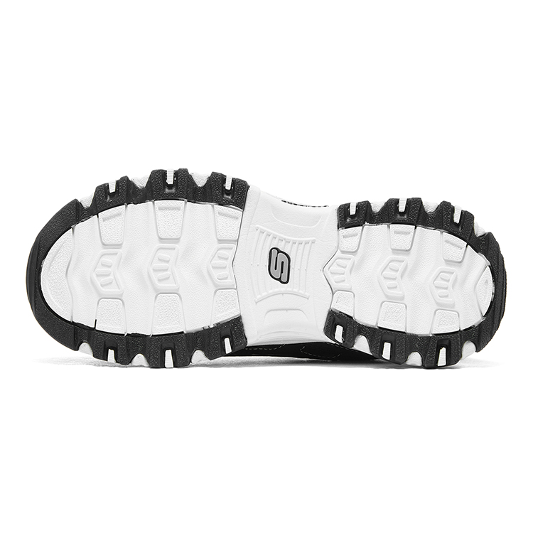 Details for (JR) Skechers Dlites Hardloopschoenen ''Zwart Wit'' 302539L-BKW