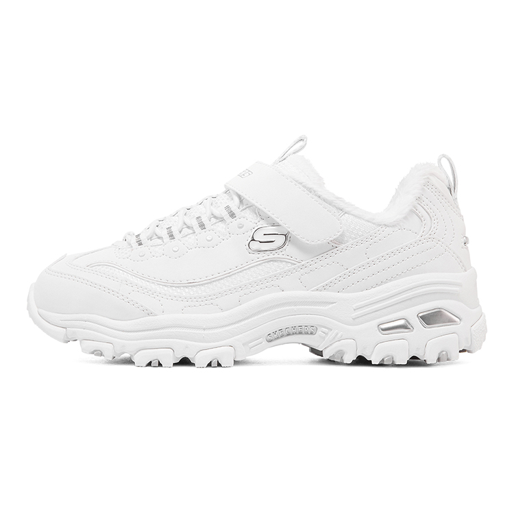 (Youth) Skechers Dlites Running Shoes 'White' 302539L-WSL