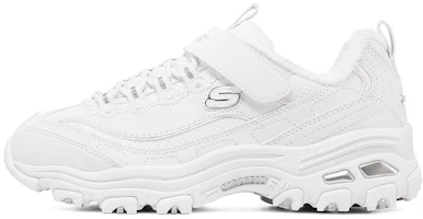(Youth) Skechers Dlites Running Shoes 'White' 302539L-WSL (Youth) Skechers Dlites Running Shoes 'White' 302539L-WSL