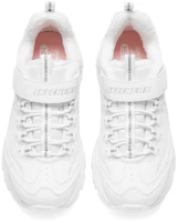 Shop 大童 Skechers D‘lites 低筒老爹鞋 白