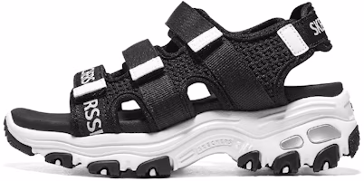 (Youth) Skechers Dlites Sandals 'Black White' 319200L-BKW (Youth) Skechers Dlites Sandals 'Black White' 319200L-BKW