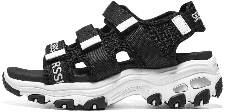youth-skechers-dlites-sandals-black-white-319200-l-bkw