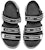 (Youth) Skechers Dlites Sandals 'Black White' 664167L-BLK