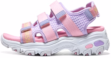 (Youth) Skechers Dlites Sandals 'Pink Purple' 319200L-PKLV (Youth) Skechers Dlites Sandals 'Pink Purple' 319200L-PKLV