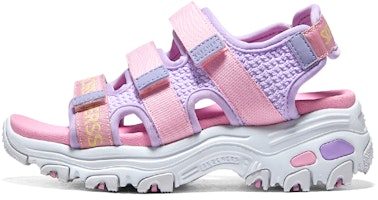 (Youth) Skechers Dlites Sandals 'Pink Purple' 319200L-PKLV (Youth) Skechers Dlites Sandals 'Pink Purple' 319200L-PKLV