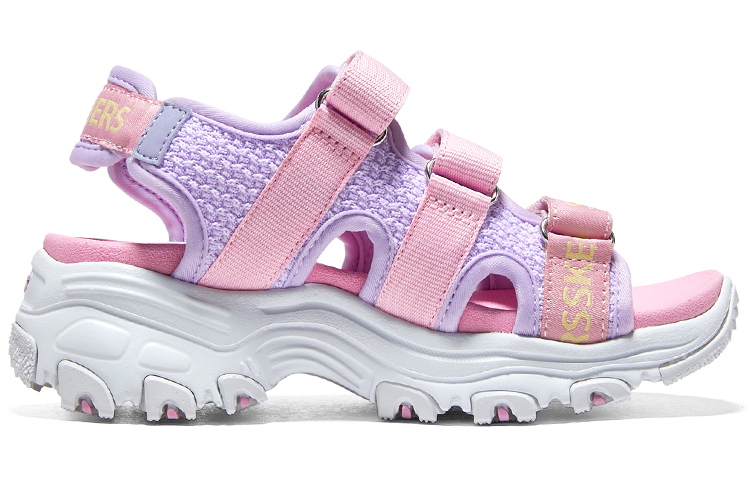 Order (Youth) Skechers Dlites Sandals 'Pink Purple' 319200L-PKLV
