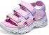 (Youth) Skechers Dlites Sandals 'Pink Purple' 319200L-PKLV