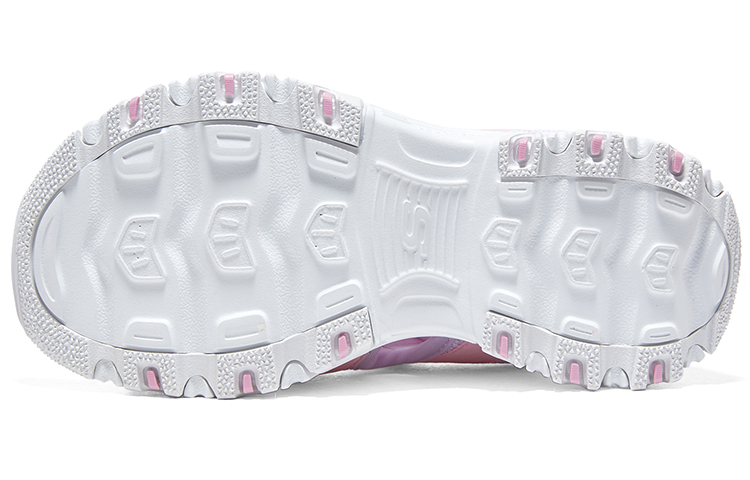 Shop (Youth) Skechers Dlites Sandals 'Pink Purple' 319200L-PKLV