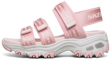 (Youth) Skechers Dlites Sandals 'Pink White' 664167L-PNK (Youth) Skechers Dlites Sandals 'Pink White' 664167L-PNK