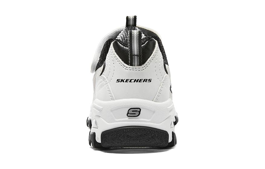 (Youth) Skechers Dlites Shoes 'White Beige Black' 圖 5