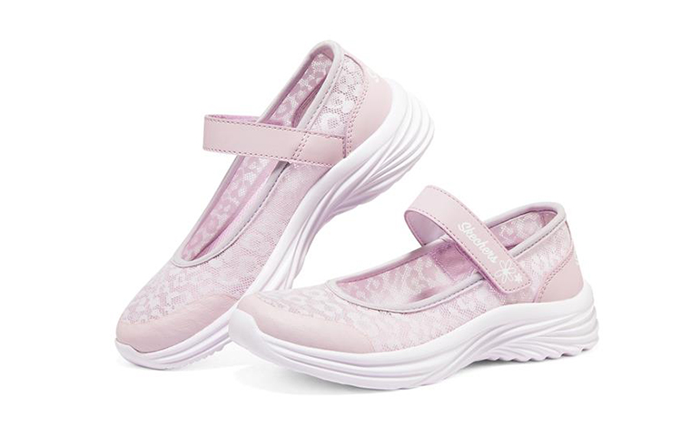Lookbook (JR) Skechers Dreamy Dancer ''Roze Wit'' 302561L-LAV