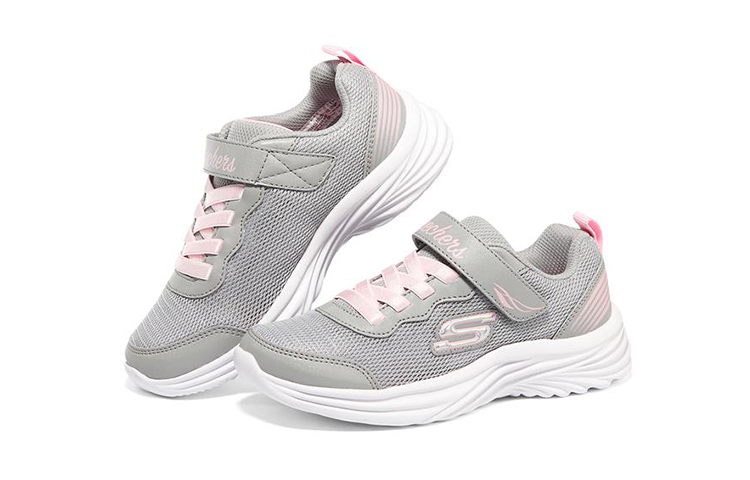 Lookbook (Youth) Skechers Dreamy Dancer Low 'Grey Pink' 302442L-GYPK