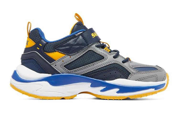 Order (JR) Skechers Durolux ''Blu Grigio Giallo'' 403817L-NVGY
