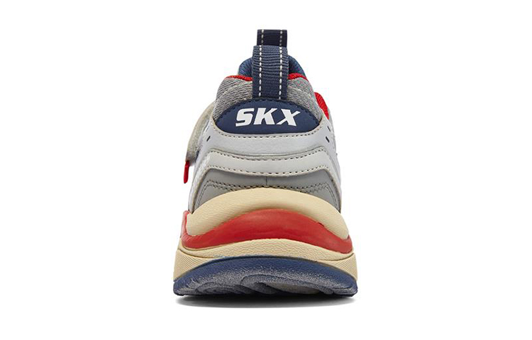 Shop (JR) Skechers Durolux ''Blanc Gris Rouge'' 403817L-WGY