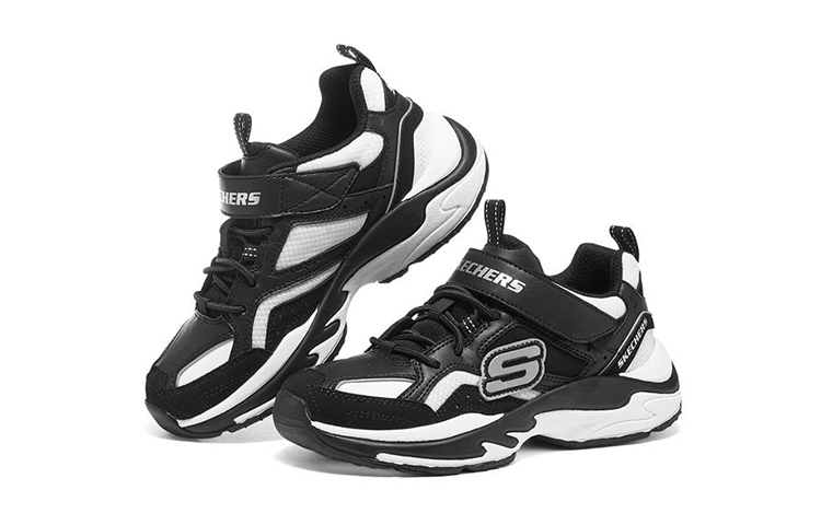 (Youth) Skechers Durolux 'Black White' 圖 3