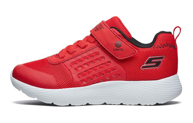 (Youth) Skechers Dyna- Lights 90740L-RDBK