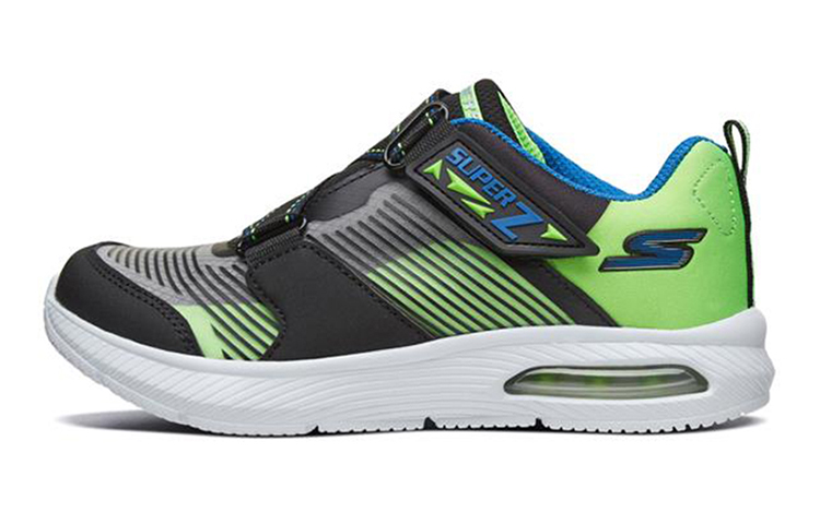 (Youth) Skechers Dyna-Air 'Black Green Blue' 660041L-BBLM