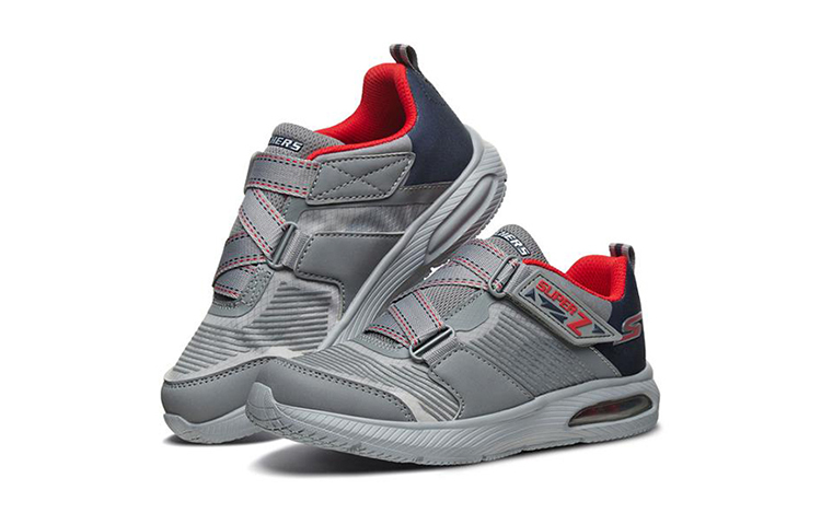 Lookbook (JR) Skechers Dyna-Air ''Grijs Blauw'' 660041L-GYNV
