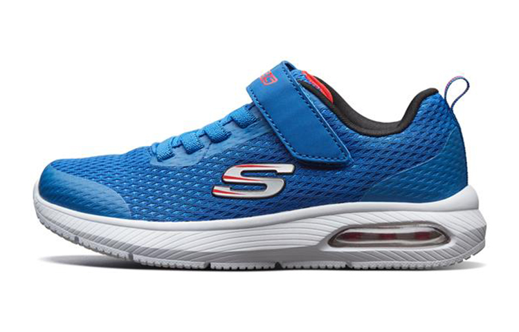 (Youth) Skechers Dyna-Air 'Grey Blue' 98101L-RYL