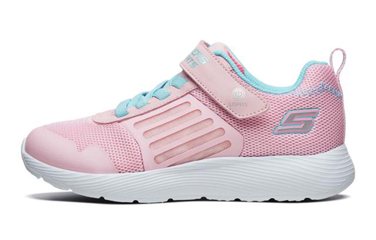 (Youth) Skechers Dyna-Lights 'Pink Flash' 20268L-PKTQ