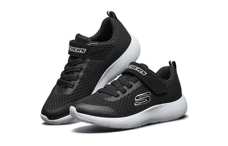 (Youth) Skechers Dyna-Lite 'Black White' 圖 3