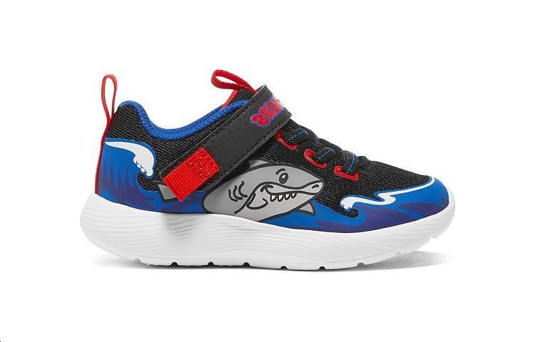 (Youth) Skechers Dyna-Lite Shark-Wave Shoes 'Black Blue Red' 圖 2