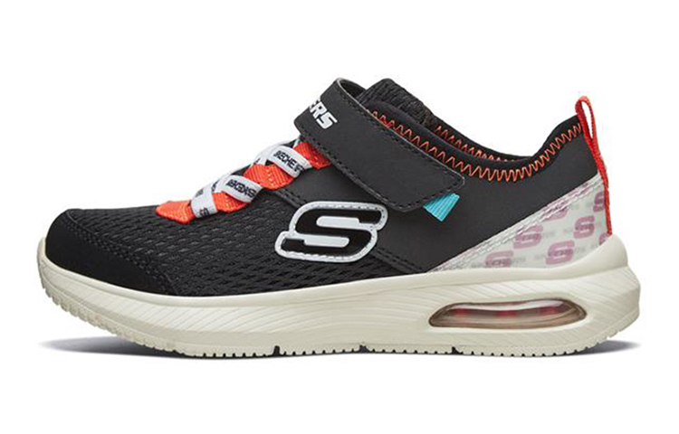 (Youth) Skechers Dyna Air 'Black Orange' 98102L-BKOR
