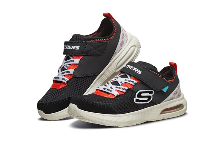 Lookbook (JR) Skechers Dyna Air ''Schwarz Orange'' 98102L-BKOR