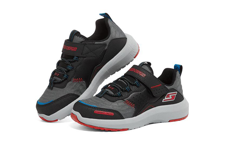 Lookbook (JR) Skechers Dynamic Tread ''Schwarz Rot'' 403664L-BGRD