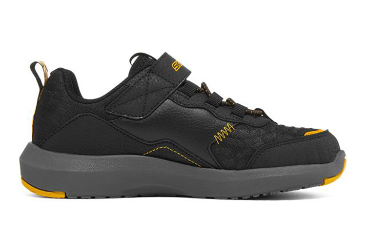 Order (JR) Skechers Dynamic Tread ''Zwart Geel'' 403664L-BKYL
