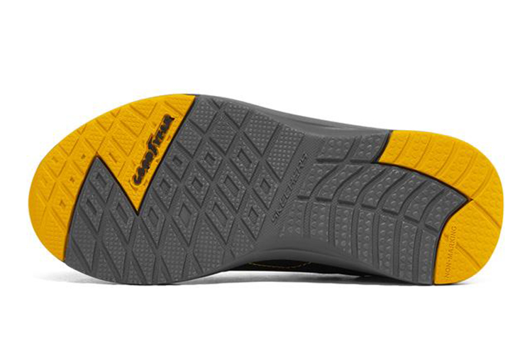 Purchase (JR) Skechers Dynamic Tread ''Zwart Geel'' 403664L-BKYL