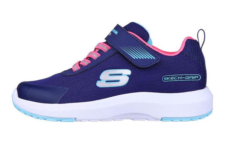 (Youth) Skechers Dynamic Tread 'Blue Pink' 302425L-NVPK