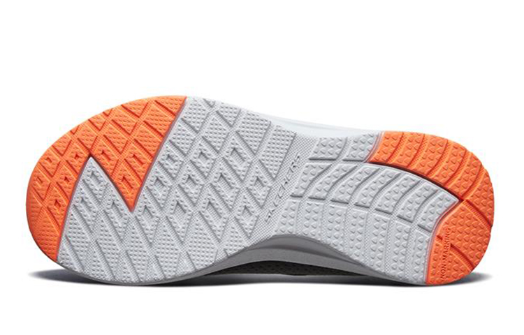 Shop (JR) Skechers Dynamic Tread ''Gris Orange'' 98151L-CCOR